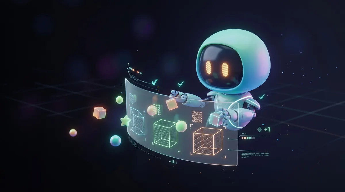 BOT-01 training an AI model